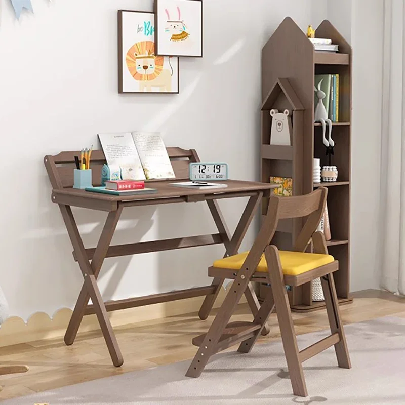 Elementary Desk Boy Child Room Furniture Children Chair Study Bedside Table Kids School Tables Supplies Student Classroom