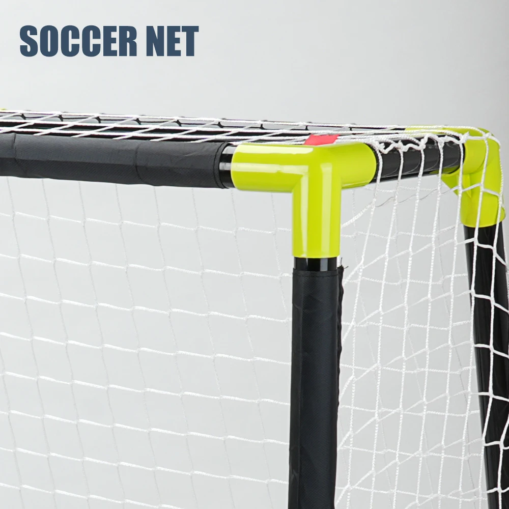 Rete da calcio da 88 cm 2 per sport in giardino 2 Porta da calcio per bambini e adulti per allenamento Giocattoli sportivi per bambini 2025
