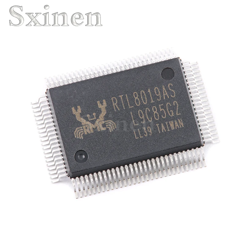 RTL8019AS-LF TQFP-100 Controlador Ethernet dúplex completo IC