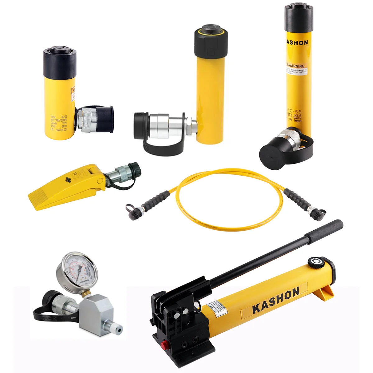 

SC05HTB, 5 тонн, три гидравлических цилиндра и набор инструментов для ручного насоса, эквивалент Энерпак