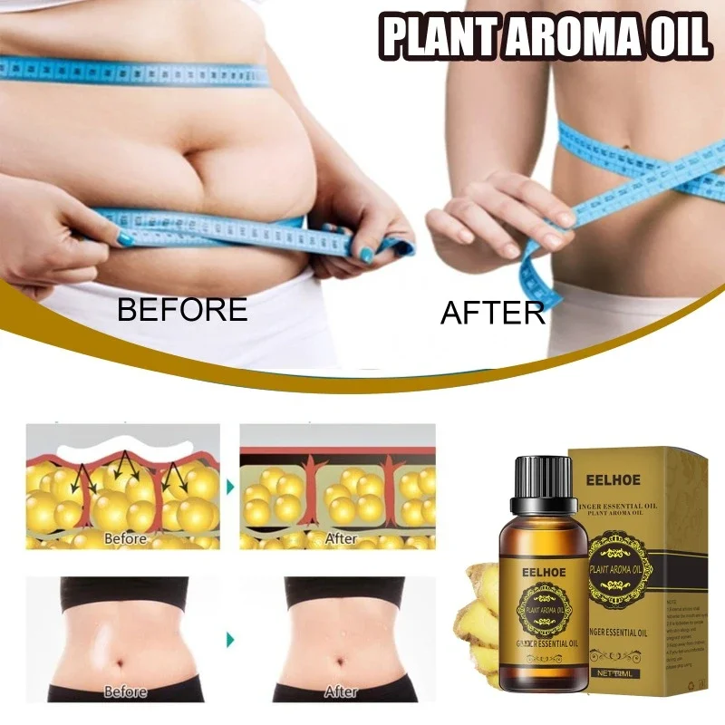 10ml Firming Slimming Essential Oil Lymphatic Drainage Therapy Anti Aging Promote Metabolism Full Body Slim shaping Massage Oils