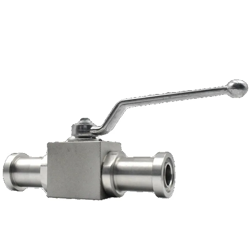 Válvula de Bola de Alta Presión de Acero Inoxidable 304 con Brida BKH-SAE-FS-210-15 20 25 32 40 50 6