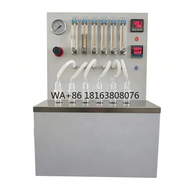6 Samples Transformer Oil Oxidation Stability Tester Digital Temperature Control Petroleum Testing Instrument