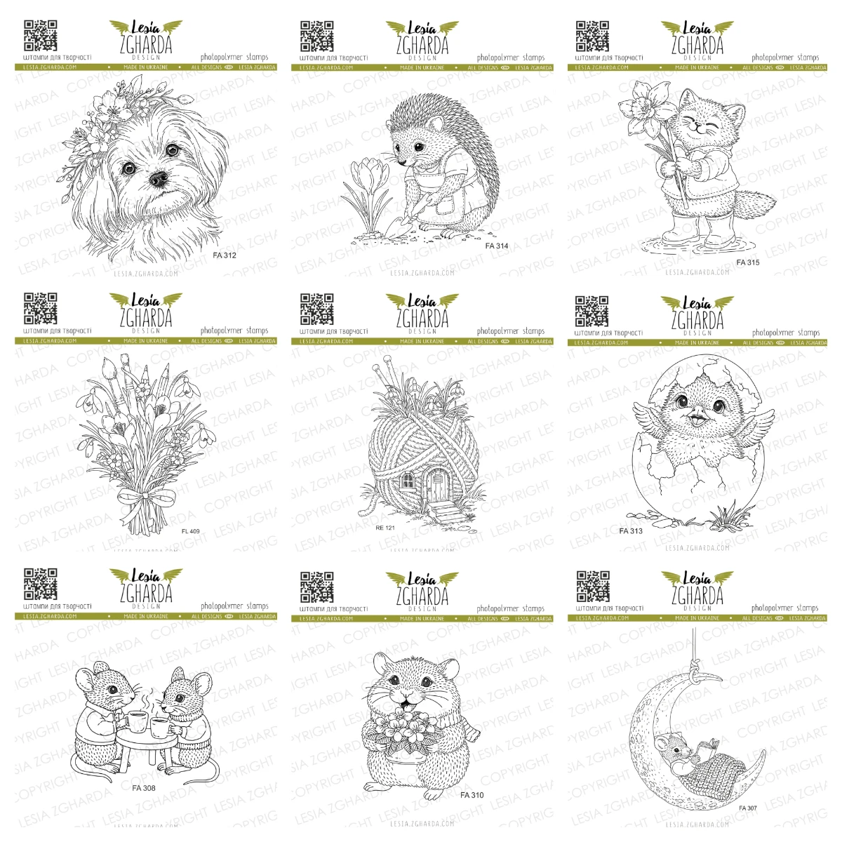 

Tiny Mouse with a Tulip Stamp Scrapbooking Fairy Tale Book House Stamp Decoration Embossing Template DIY Greeting Card Handmade