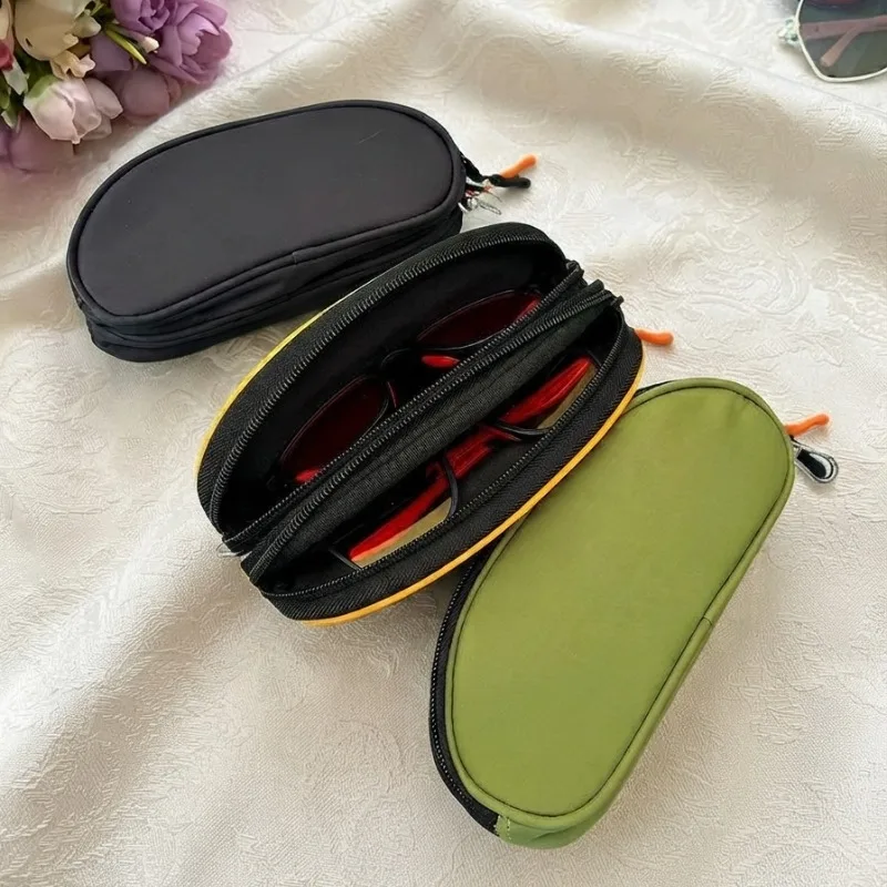 Sunglasses Case Double Layer Waterproof Portable Shockproof Box Eyewear Storage Bag For Travel Organizer