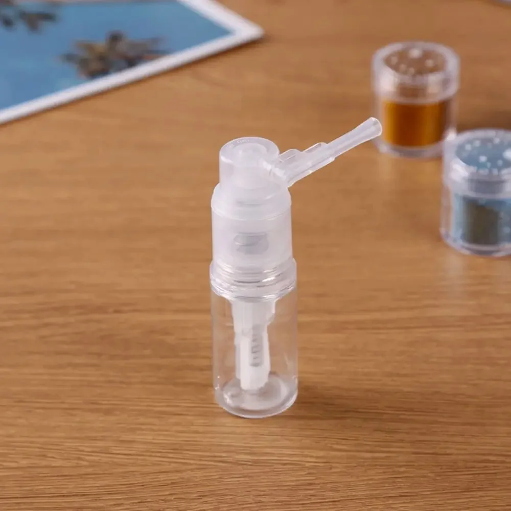 5x 14-60ml Glitter Duster Spray Plastic Powder Atomizer Bottle Bottle DIY Scrapbooking Decor Travel Sprayer Talc Emulsion Spray