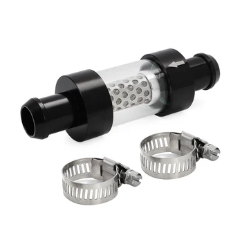 Inline heater core coolant filter inspection system 3/4" filter for auto truck construction equipment Off Road heavy duty marine