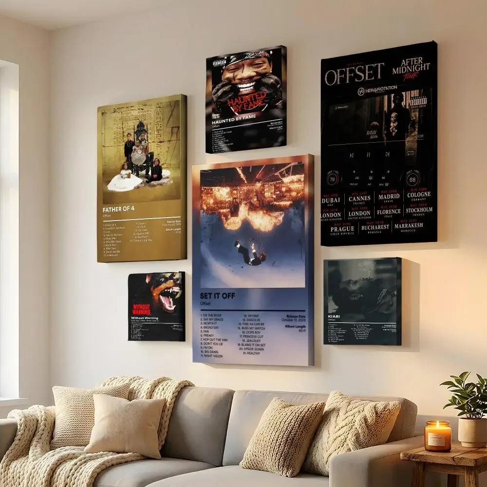 Singer O-Offset Framed Wall Painting Framed Canvas Wall Modern Painting Home Decor Gift For Living Room Hallway
