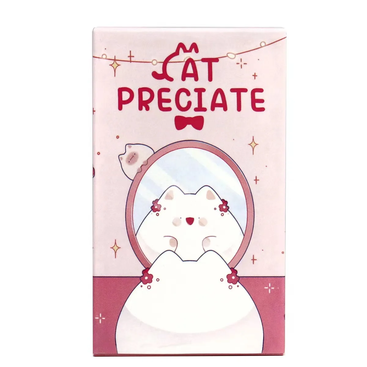 

Cat Preciate Cards 48 Tarot Cards Deck Divination Fate English Board Game Playing Decks