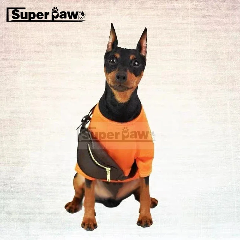 Nuevo estilo, bolso trasero para perros, bolsos cruzados, mochila tipo mensajero para mascotas, portador para cachorros, perros pequeños y medianos, Schnauzer, Chihuahua YHB07