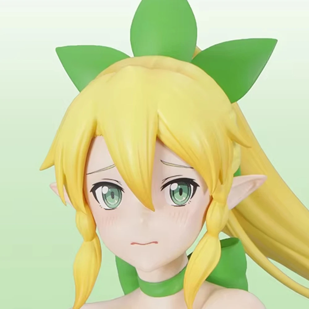 Original FuRyu BiCute Ribbons Sword Art Online Kirigaya Suguha Action Figure PVC Model Collectible Toys Hobby Ornament