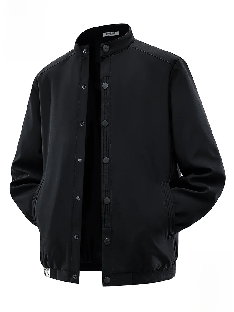 

Мужская повседневная куртка Paul Frank свободного кроя с воротником-стойкой, осенняя коллекция, молодежная мода, полиэстер