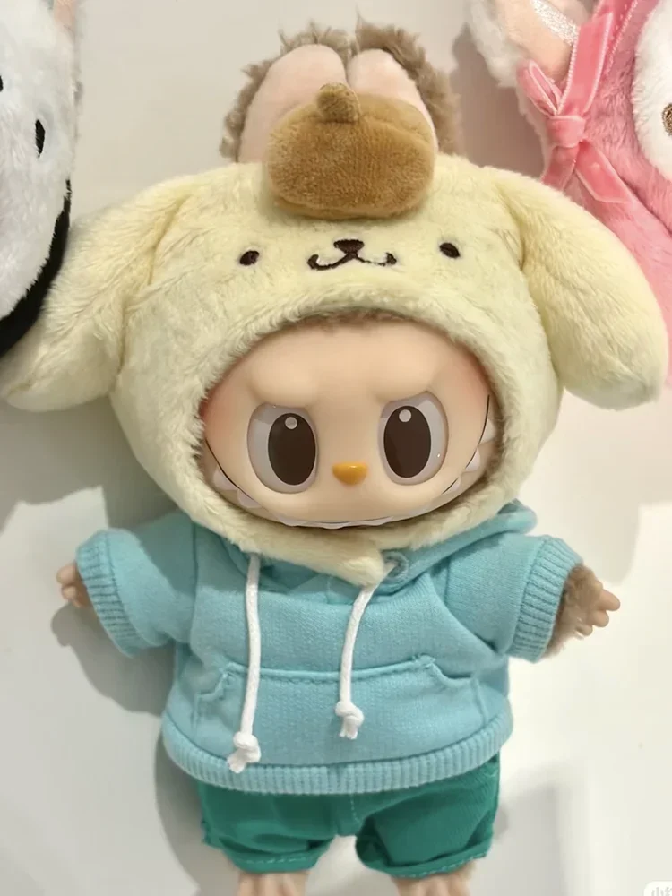 

POP MART LABUBU THE MONSTERS Серия Sanrio: Виниловые плюшевые фигурки в закрытых коробках (слепые коробки), игрушки, куклы, аниме-фигурки, настольные украшения