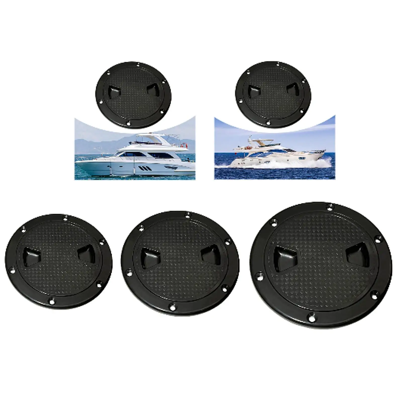 Boat Hatch Marine Access Port Hatch Cover Non Slip Professional Inspection Hatch