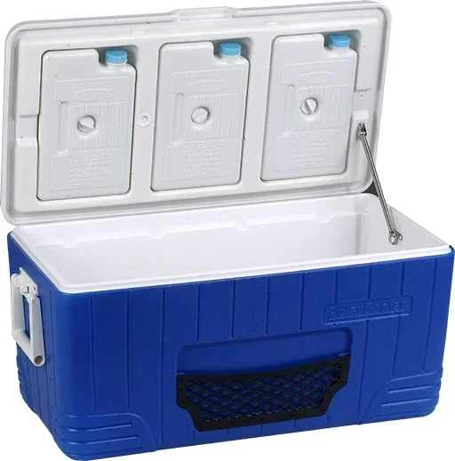 2024 80L portable wheeled lunch food ice chest cooler box