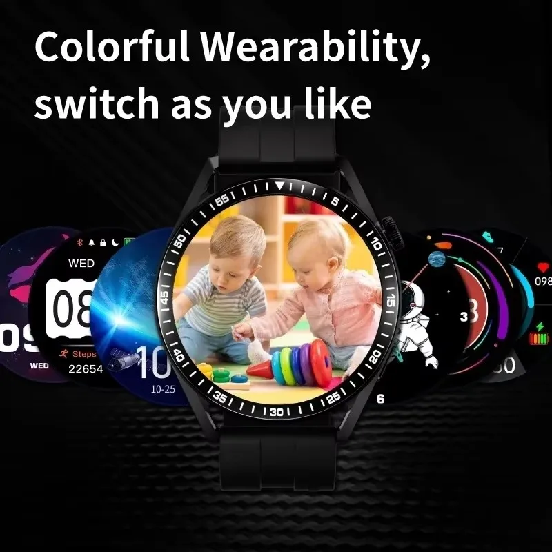 Relógios inteligentes 2025 homem mulher bluetooth chamada mensagem notificação smarthwatch freqüência cardíaca oxigênio no sangue monitoramento do sono smartwatch