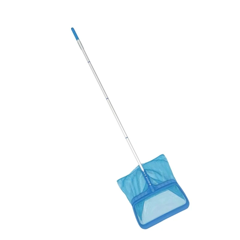 

Pool Skimmers Net with Rod Swimming Pool Leaf Cleaning Net Fine Mesh Skimmers for Cleaning Pool Pond Fountains Tubs