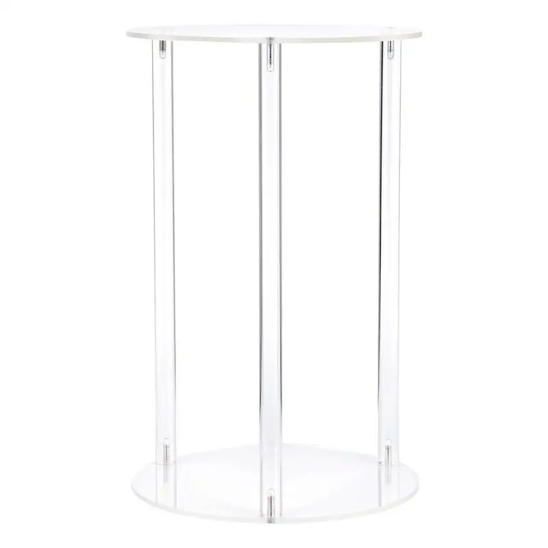 Table Top Acrylic Planter Stand Transparent Clear Flower Stand Universal Planter Stand Modern Display Stand for Decorations