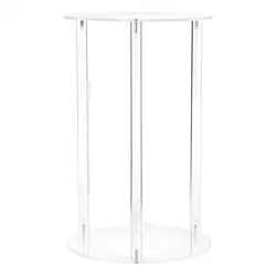 Table Top Acrylic Planter Stand Transparent Clear Flower Stand Universal Planter Stand Modern Display Stand for Decorations