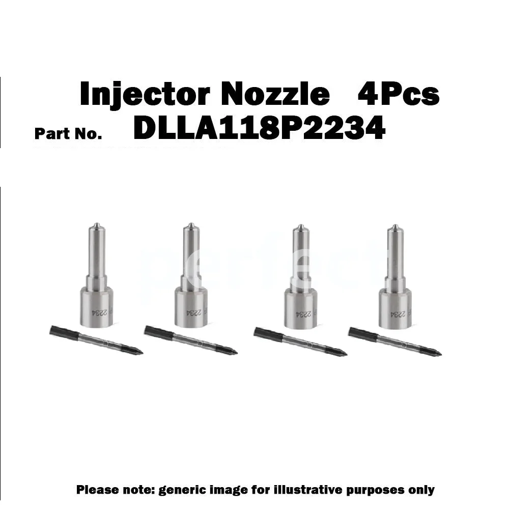 

For CASE New Holland 0445120272 0445120112 4x Fuel Injector Nozzle DLLA118P2234 0433172234