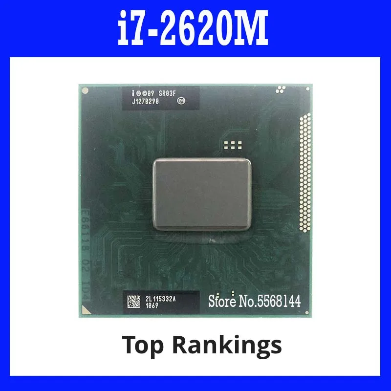40% قبالة i7-2620M i7 2620M SR03F 2.7 GHz معالج وحدة المعالجة المركزية 4M 35W المقبس G2 /rPGA988 شحن مجاني