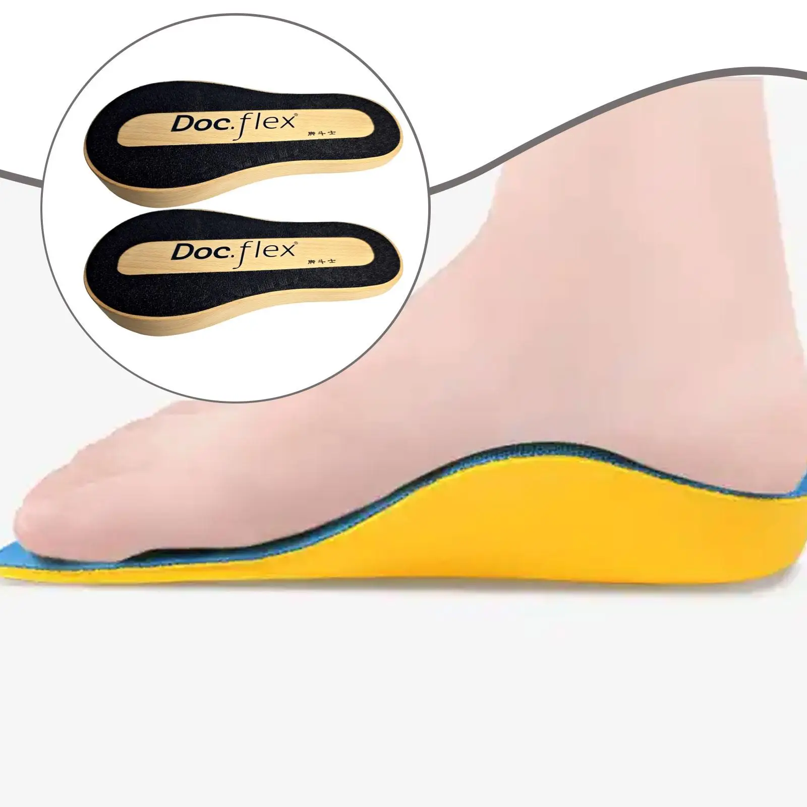 Home Gym Pilates Foot Corrector Wooden Foot Strengthener Balancing Equipment for Arch Support and Training