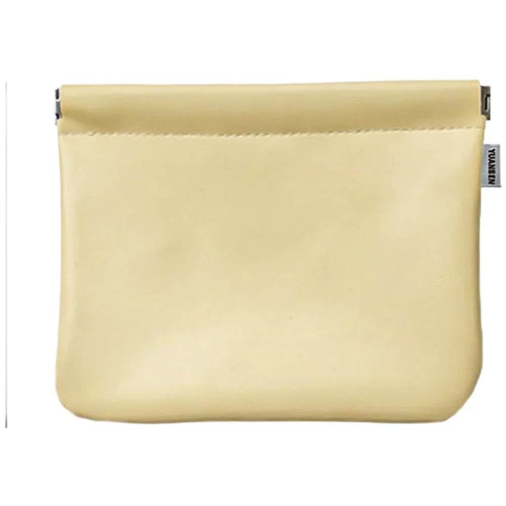 Snap Closure PU Leather For Makeup Organizer Bag for Travel Home or Work Use with Dedicated Compartments for Essentials