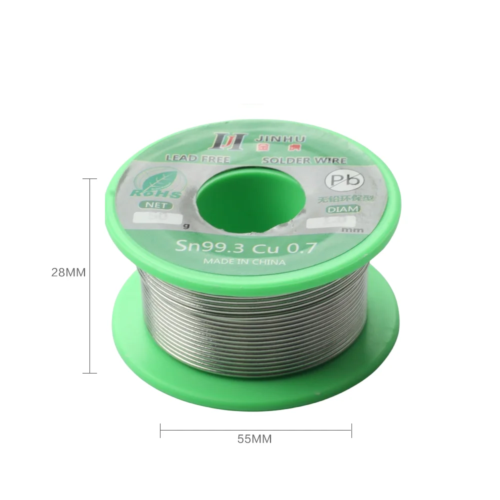 Lead-free solder wire SN99.3 Cu0.7 environmentally friendly tin wire flux reel soldering wire solder wire reel high purity