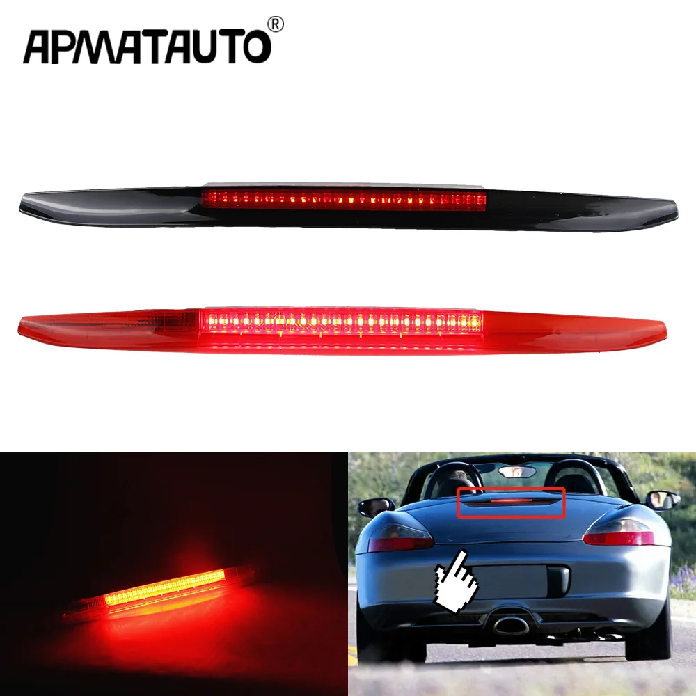 1pc Third 3rd Centre High Level Rear Brake Light Stop Lamp For Boxster 986 1996-2004