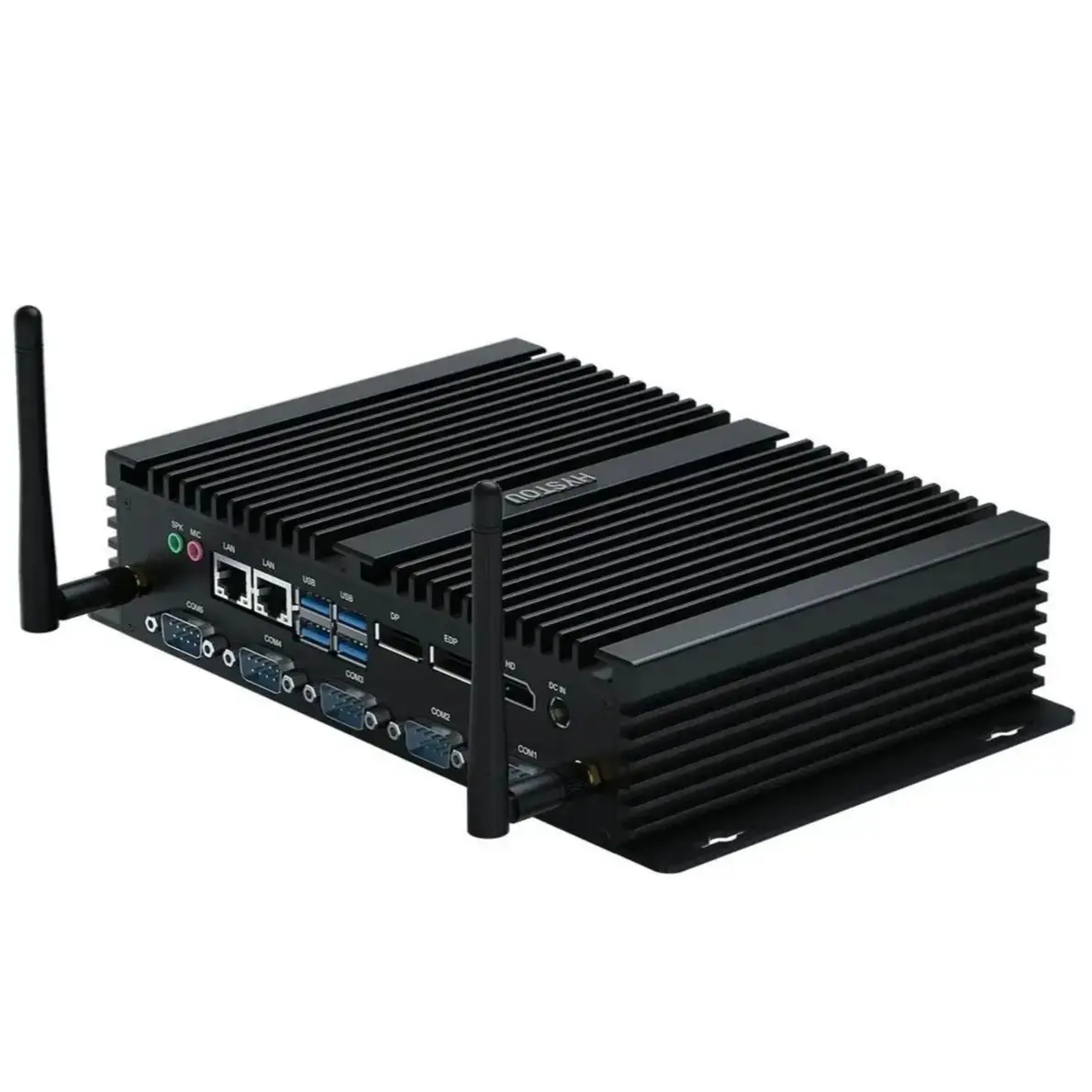 HYSTOU-Mini computador Fanless Industrial, Windows Fanless 11, Caixa do computador, Intel Core, CPU Quad, i5 8250U, i7 8550U, frete grátis