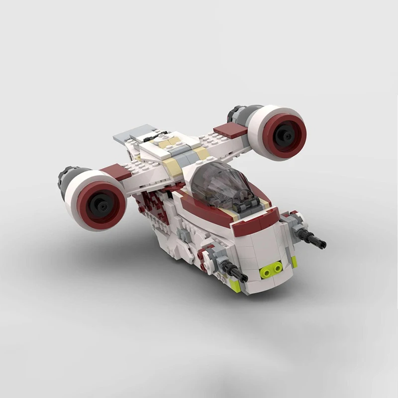 354ピース MOC リパブリック・レイザー・クレスト ミディスケール スターバトル ビルディングブロック クリエイティブ 大人コレクター 子供向けクリスマスプレゼント