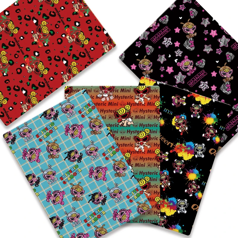 

Comic-patterned patchwork DIY quilted baby clothes, home bedding, 140*50 cm, printed fabric for children's use