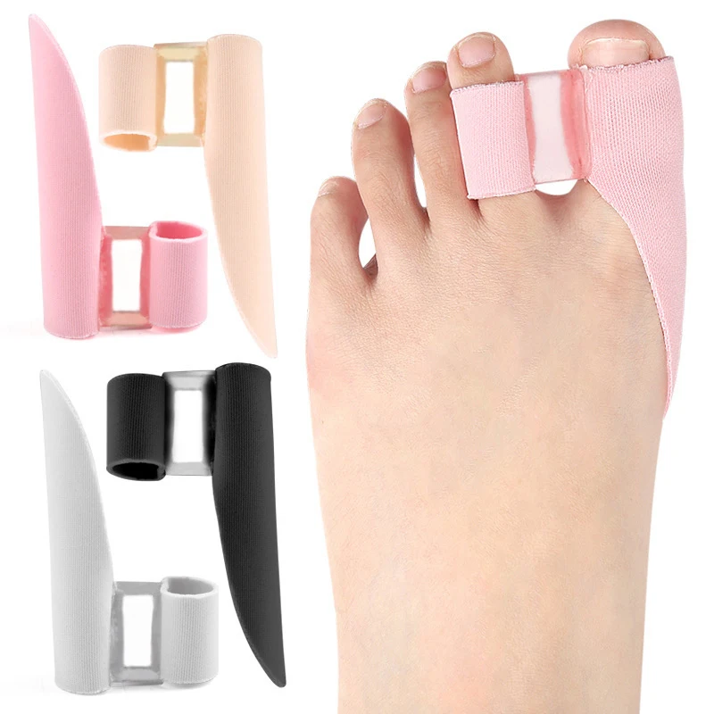 Thumb Valgus Correction SEBS Double Toe Separators Bigfoot Bone Sleeve Overlapping Toe Splitter Shoe Toe Covers Foot Care