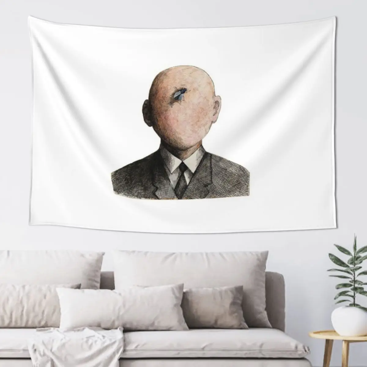 

Roland Topor Tapestry Aesthetic Room Decor Korean Decorative Wall Mural Decorations For Room Tapestry