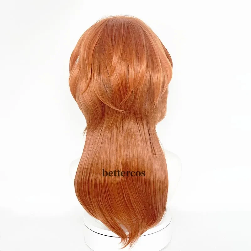 

3.a;6\m/NewHigh Quality Anime Chuya Nakahara Chuuya Cosplay Heat Resistant Synthetic Hair Wigs + Wig Cap2025g;8'l/7,