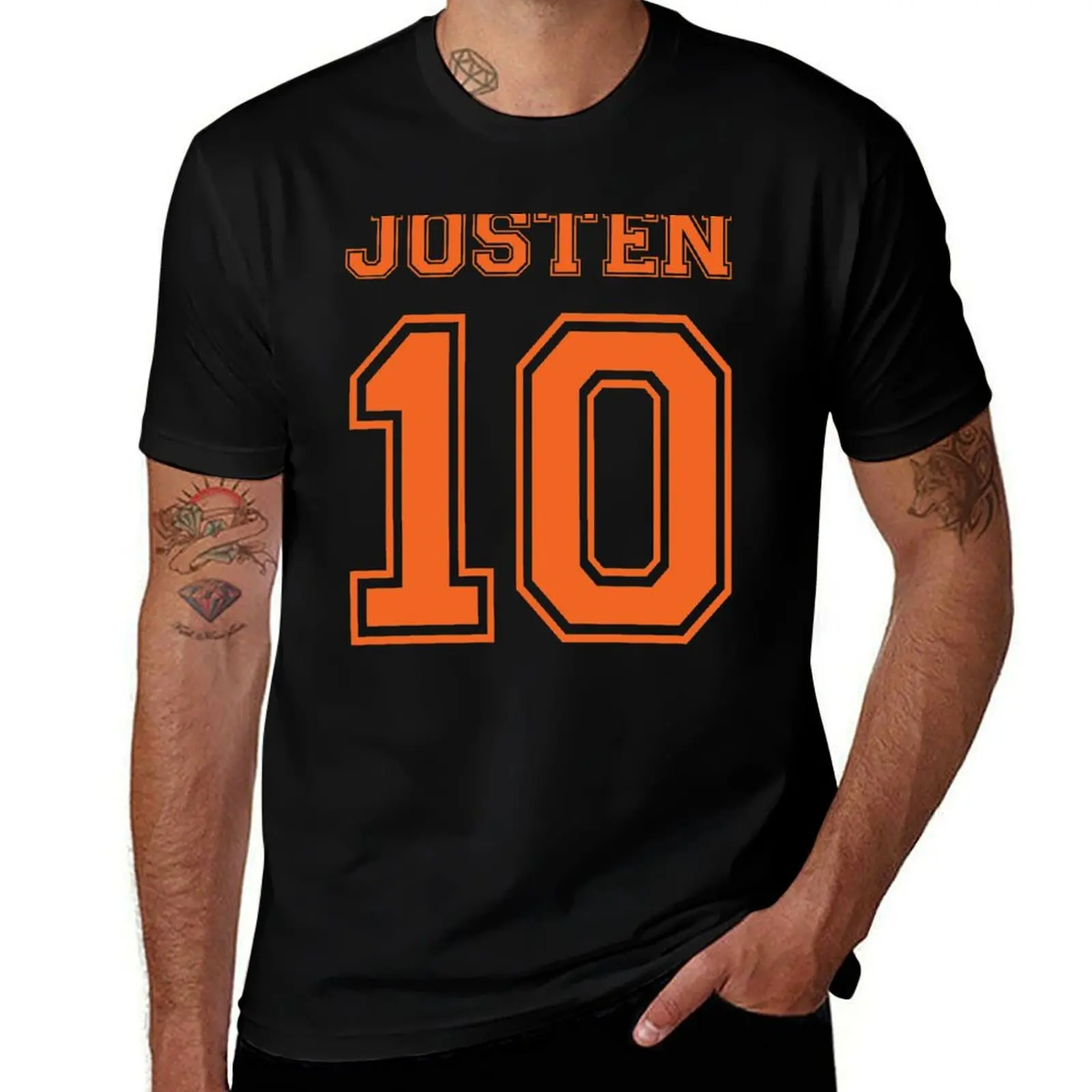 

The Foxhole Court Josten orange T-Shirt sweat new gifts and t-shirts funny meme t-shirts blue lock mens tall t shirts