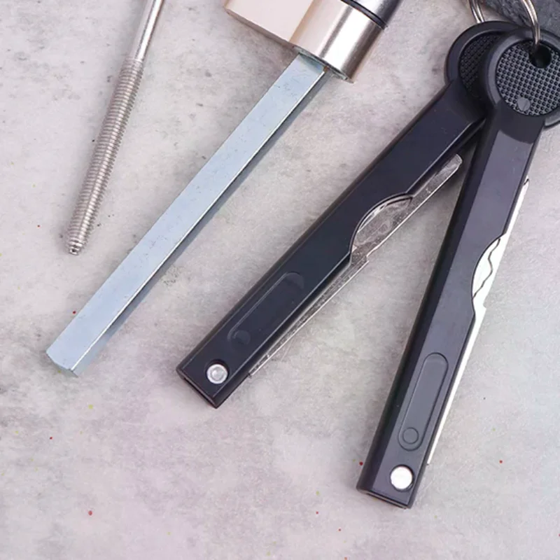 

Copper Automatic FinGerprint Lock CyLinder with TaiL C-CLass Core Anti-theft Door EmerGency Lock Core High Quality