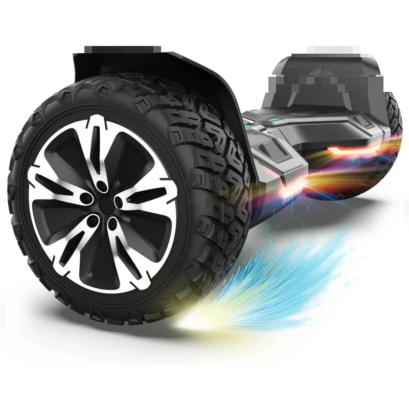 Gyor warrior 8.5 inch All Terrain off road hoverboard with Bluetooth speakers and LED lights, ul2272 certified self balancing