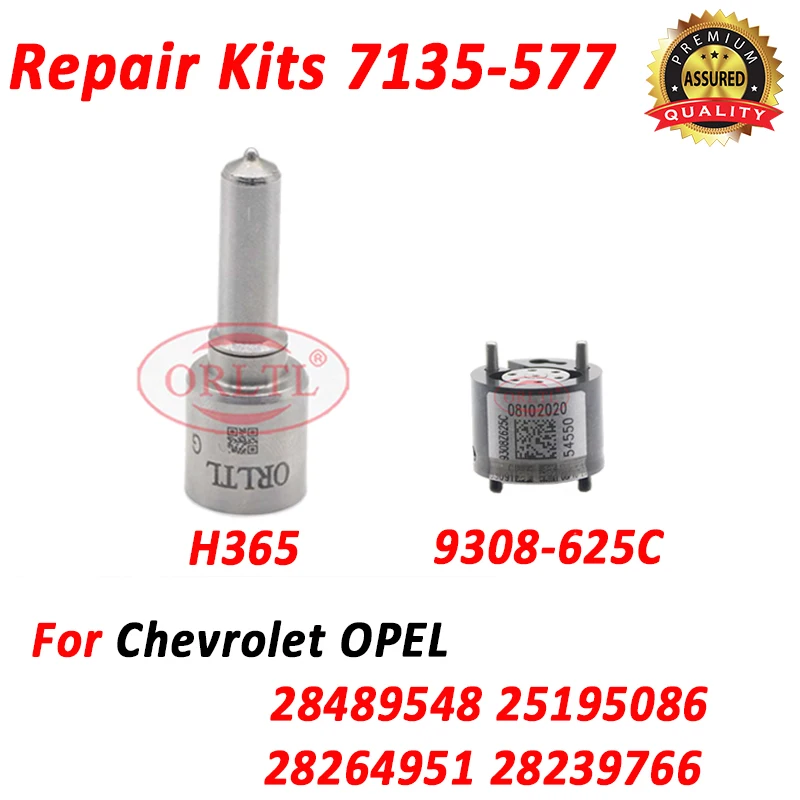 

Repair Kits 7135-577 Nozzle H365 G365 L365PBD Control Valve 9308-625C For Chevrolet Opel 28489548 25195086 28264951 28239766