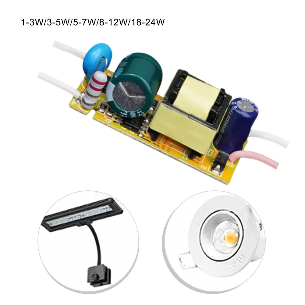 1PC L E Driver Transformer แหล่งจ่ายไฟอะแดปเตอร์แยก LED-Driver หม้อแปลงแรงดันไฟฟ้ากว้างคงที่แสงอะไหล่