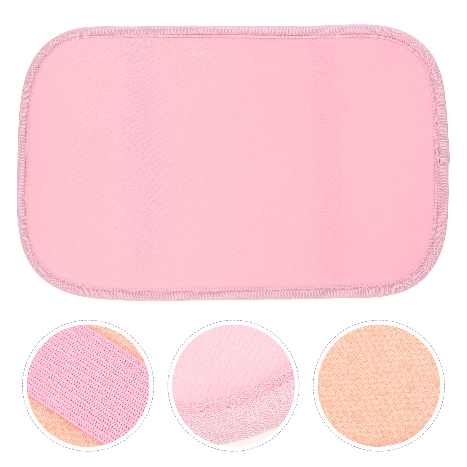 

Center Console Board Non Slip Mat Arm Rest Cover for Car Pink Auto Armrest Cushion