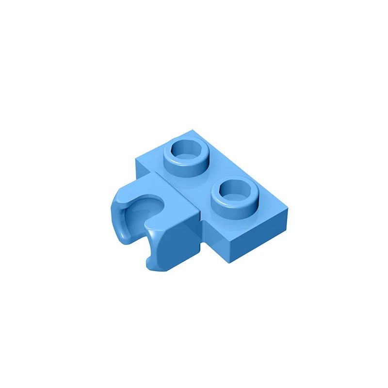 MOC PARTS GDS-850 Plate, Modified 1 x 2 with Small Tow Ball Socket on Side compatible with lego 14704 pieces of children\'s toys