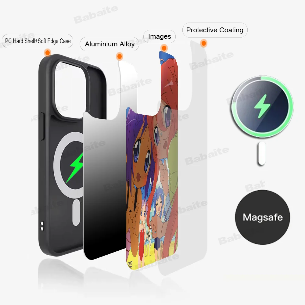 Shokugeki no Soma Phone Case Magnetic Case For iPhone 16 14 13 12 11 15 Pro Max Plus For Magsafe Wireless Charge Cover