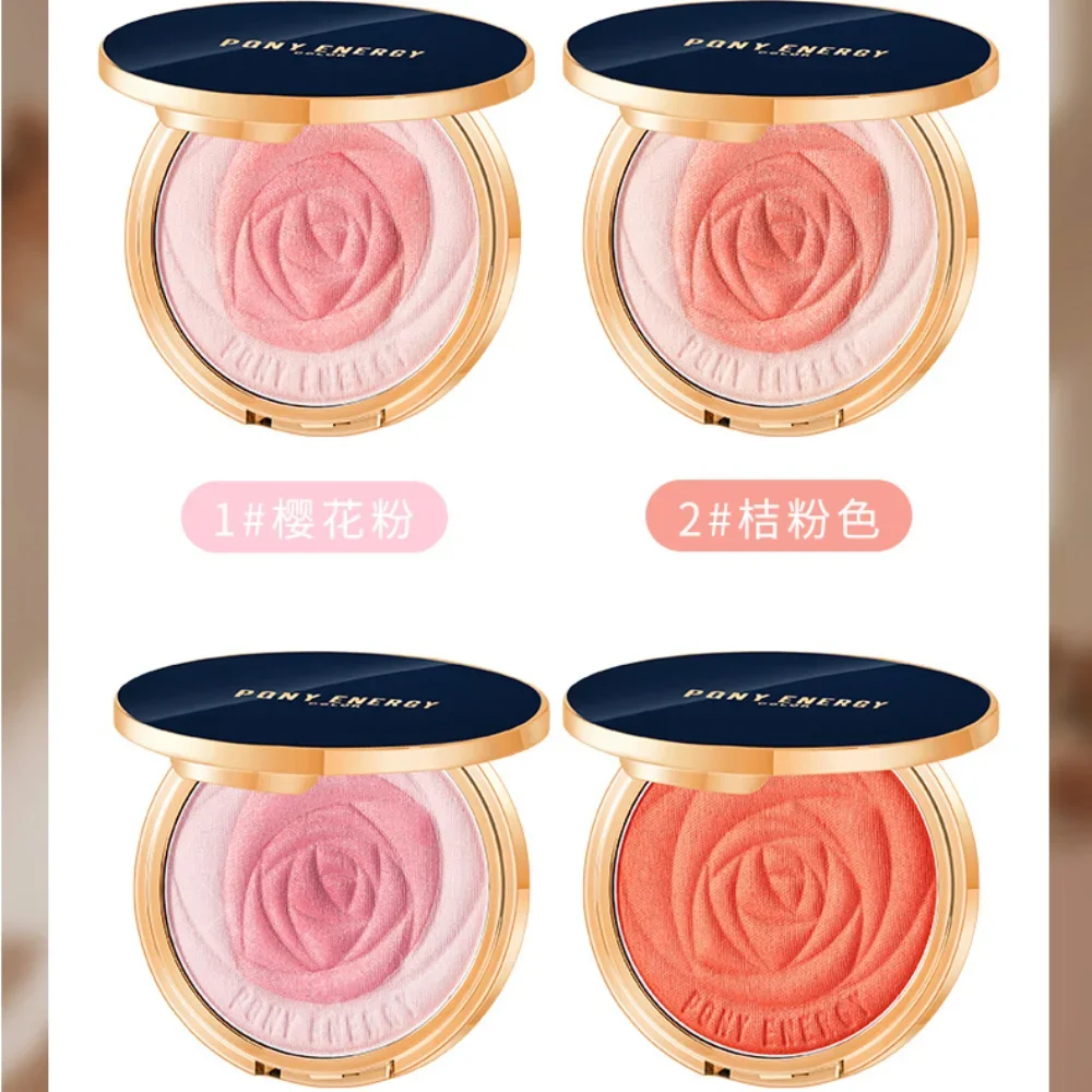 Petalo Pearl Blush Face Blush Mineral Pigment Palette Waterproof Sweatproof Shining Blusher Shadow Korea Beauty Makeup cosmo