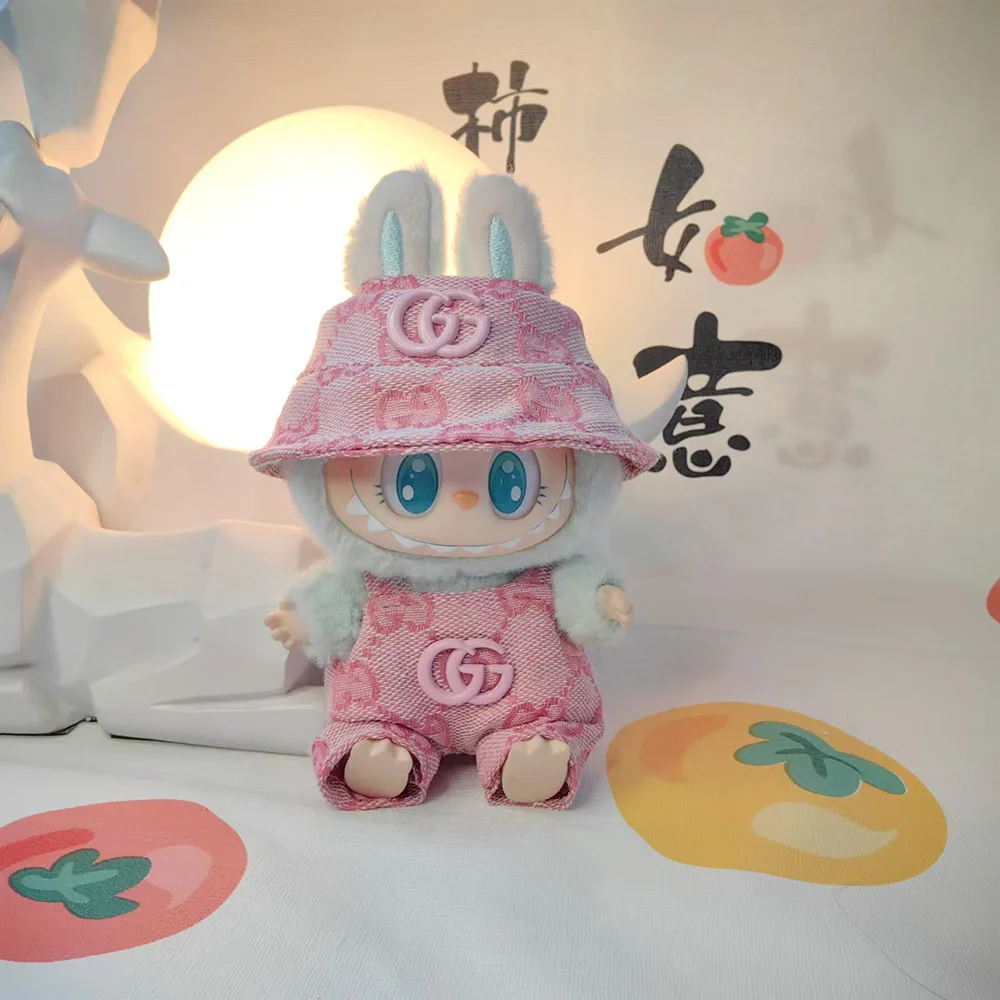 

Clothing only] Pendant LABUBU Doll Clothes, First and Second Generation Blind Box Pulley Cloth Doll Clothes Set