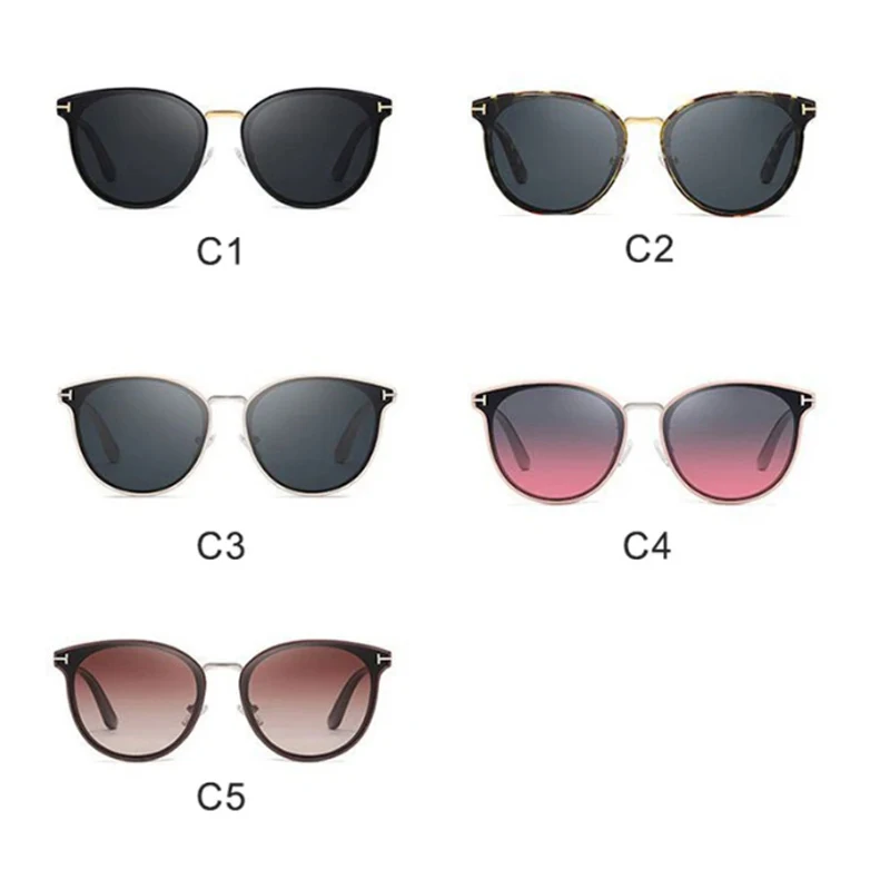 HBK Polarized Retro Protective Glasses Men Cat Eye Vintage Sun Glasses Luxury Woman Brand Design Fishing Cycling Driving Eyewear