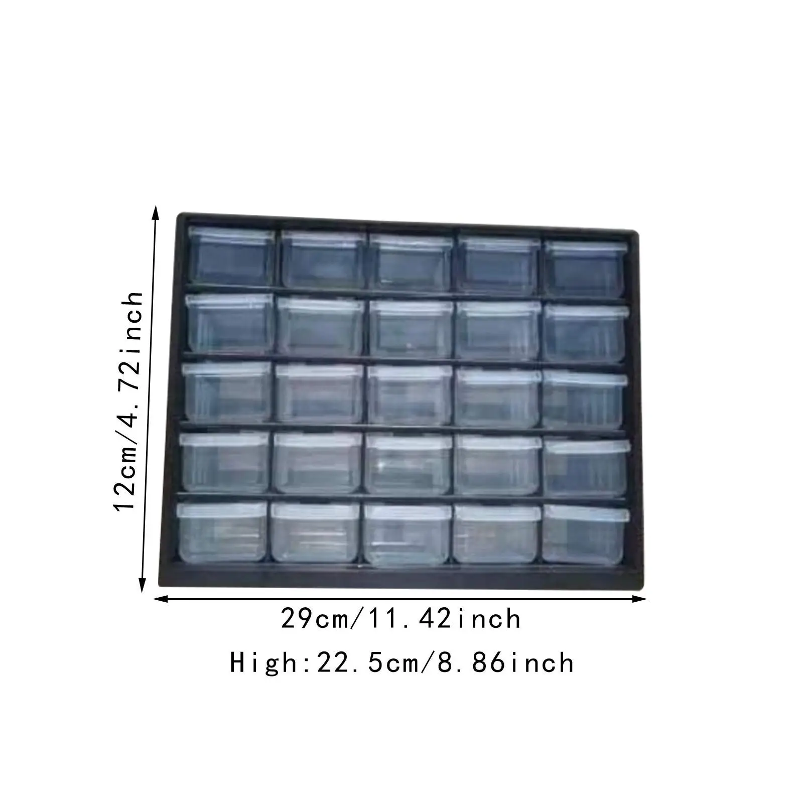 Laci Penyimpanan Kabinet Organizer Kotak Alat Kamar Mandi Rumah Kontainer Garasi Organisasi untuk Kerajinan Makeup Sekrup Buku Tempel Kacang