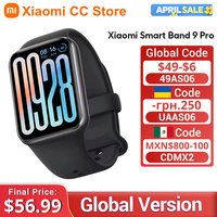 Global Version Xiaomi Smart Band 9 Pro 1.74'' Display Built-in GNSS 21-day Life 150+ Sports Modes Sleep Monitoring 5ATM