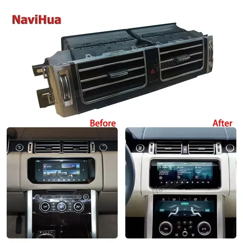 Android AC Climate Control Panel Air Outlet Fan for Land Rover for Various Models Air Conditioning Vents