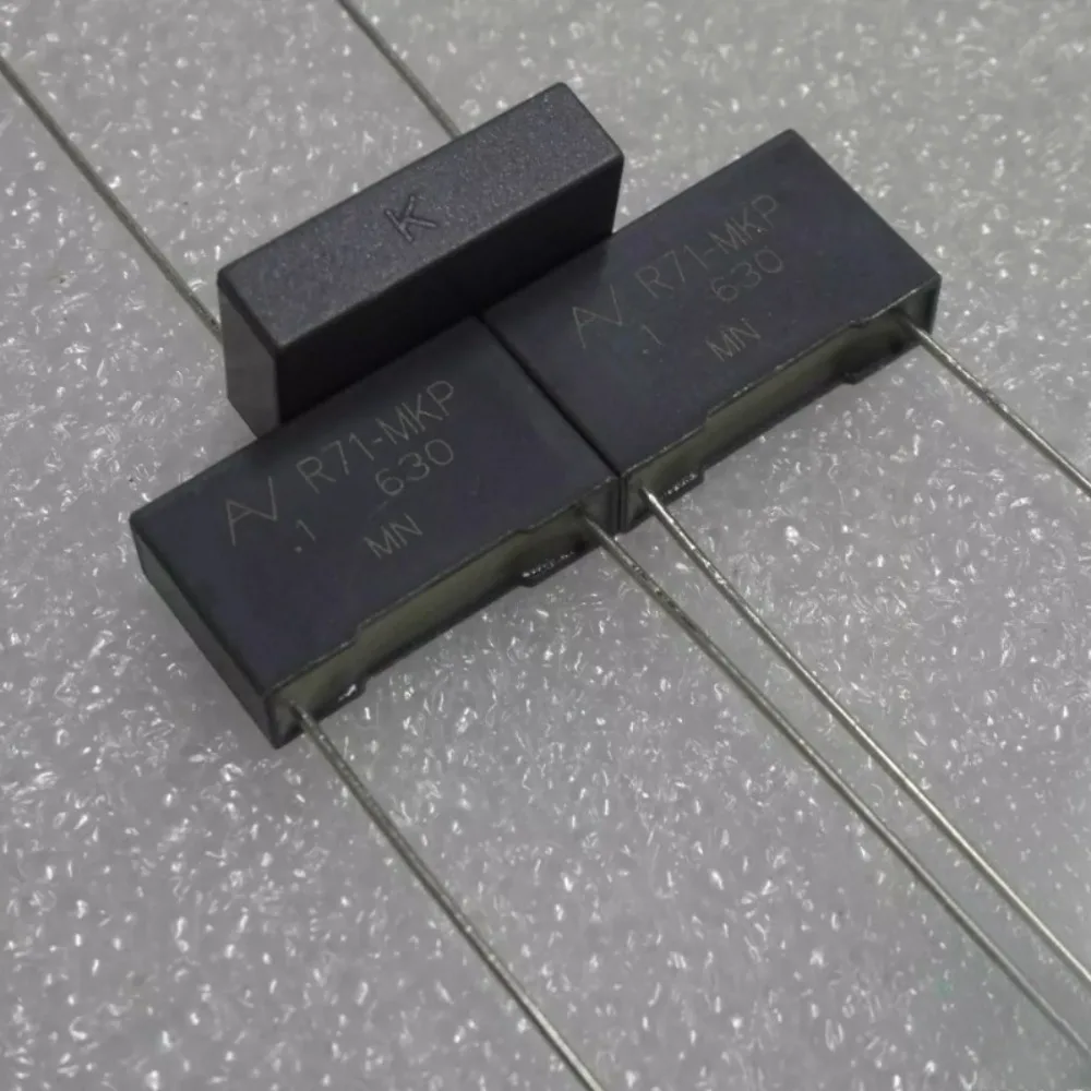 

10pcs/lot AV R71 MKP 0.1uf 630V 100nf u1 104 K Brand New 15mm Film Capacitor